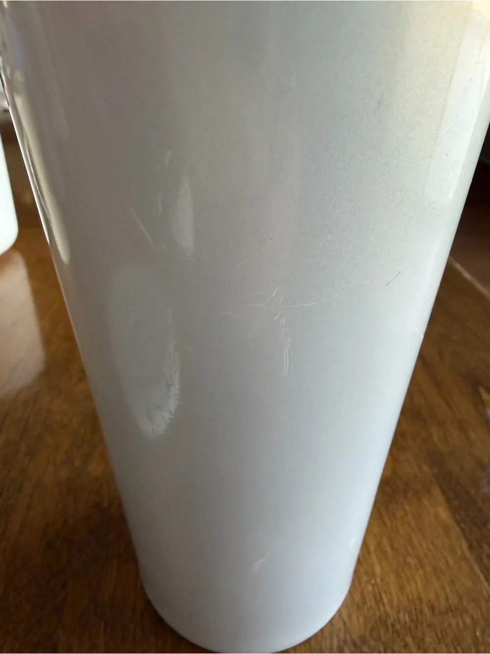 Starbucks White Round Lid Insert with Center Hole